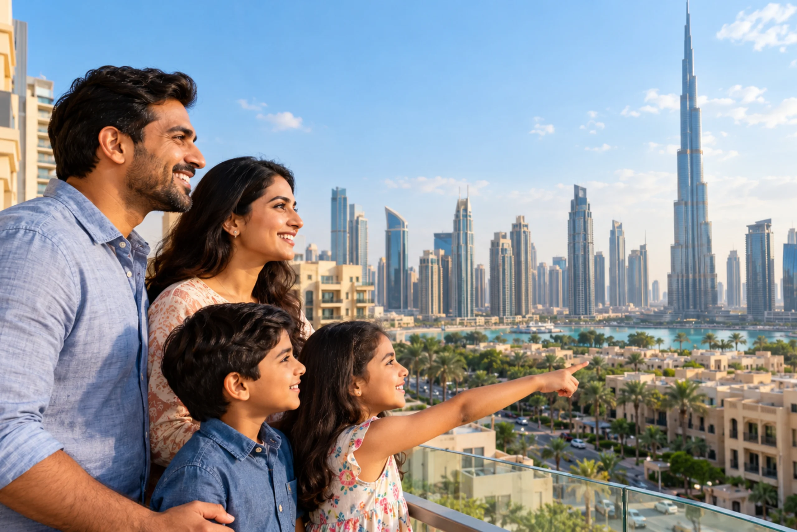 Where do Indians live in Dubai? Indian family in Dubai
