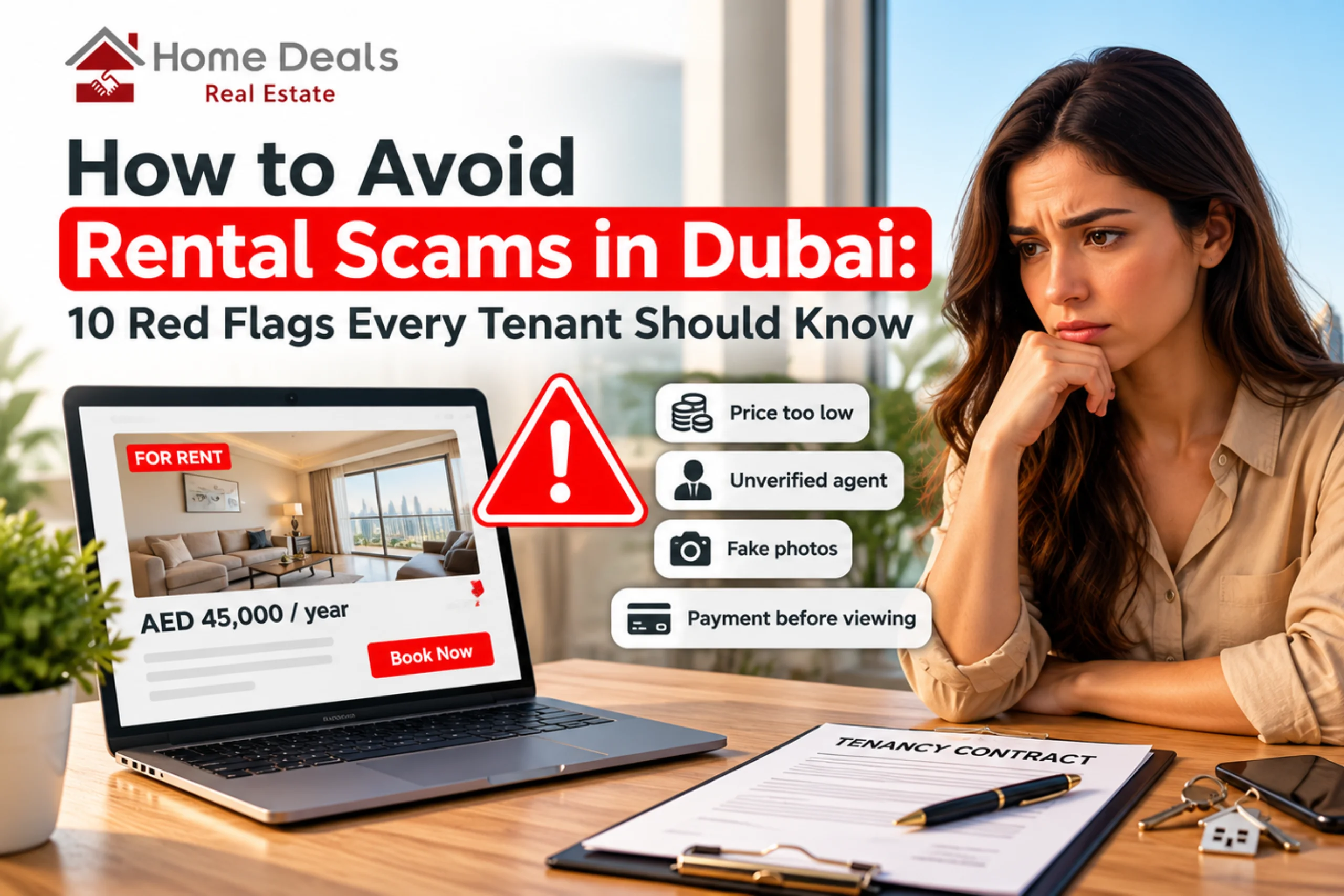 How to avoid rental scams in Dubai when searching for an apartment