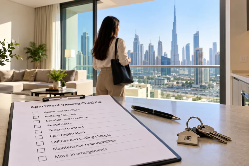 Renting an apartment in Dubai checklist for tenants